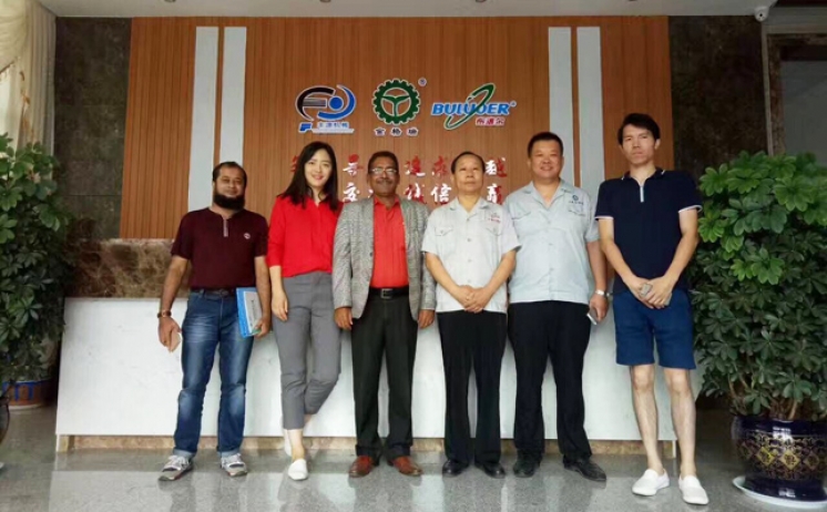 孟加拉国工商联合会董事Runu先生和Raz先生来到山东草莓视频APP黄机械有限公司考察访问